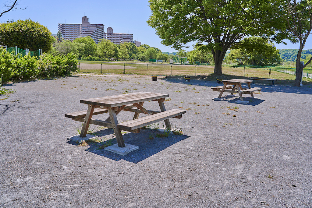 「バーベキュー広場」/多摩川緑地福生南公園(東京都/福生市)