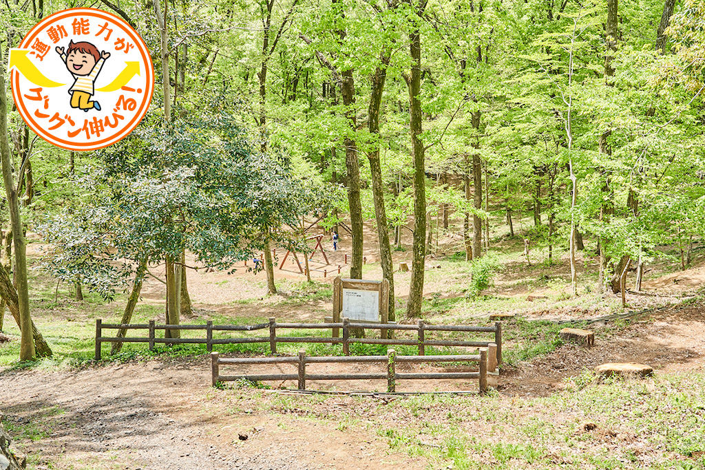 狭山緑地フィールドアスレチック（東大和市）は子どもの冒険心をくすぐる遊具がいっぱい！　