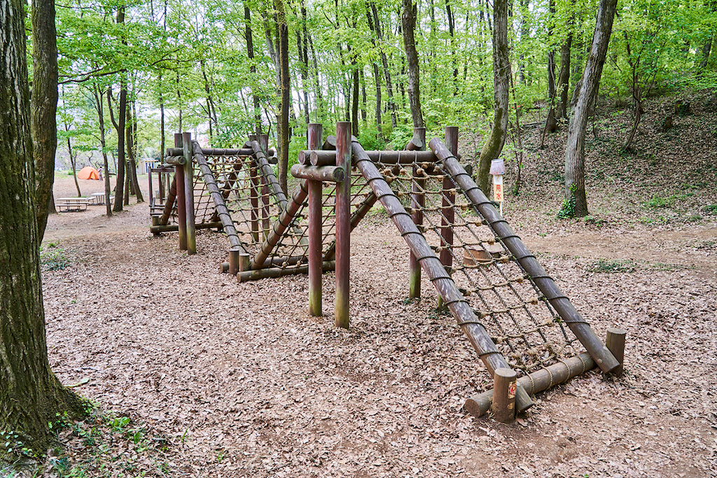 「アミダ山」/狭山緑地 フィールドアスレチック(東京都/東大和市)