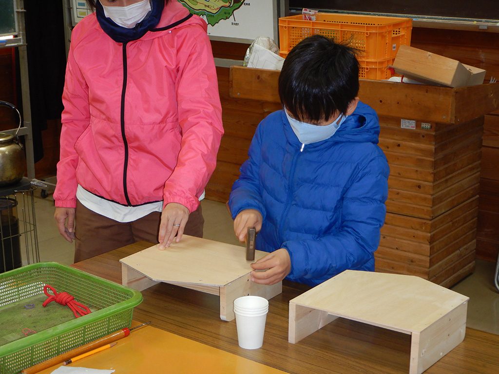 「木材工芸センター」での体験教室/県立21世紀の森(神奈川県/南足柄市)