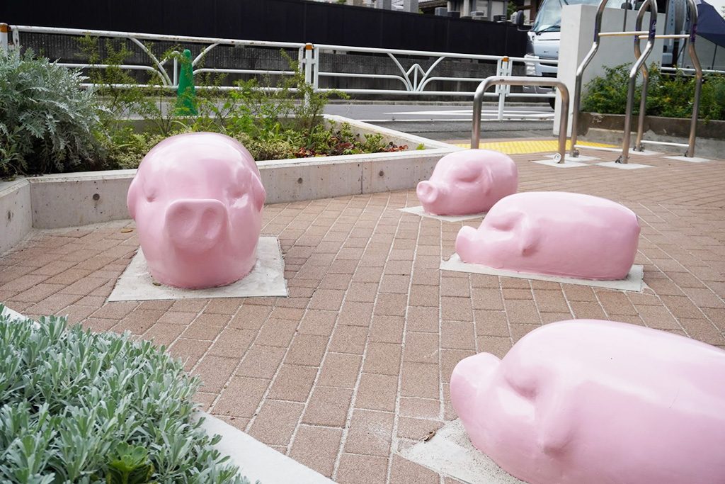 ブタのスツール/恵比寿南二公園（東京都/渋谷区）