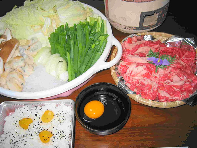 すき焼きコース/中政園(大阪府/箕面市)