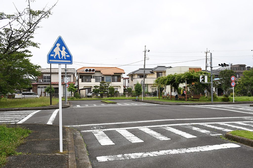 信号機もある本物そっくりのコース/児童交通公園（埼玉県/行田市）