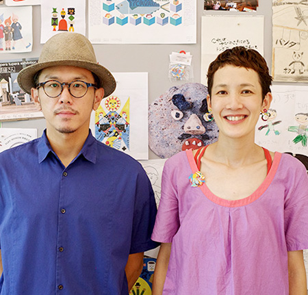 tupera tupera（ツペラ ツペラ）　亀山達矢さん／中川敦子さん