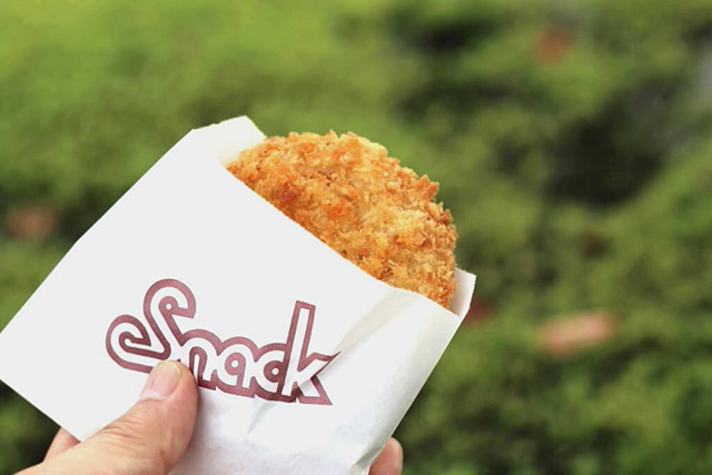 ジャンボコロッケ/農業公園 信貴山のどか村(奈良県/三郷町)