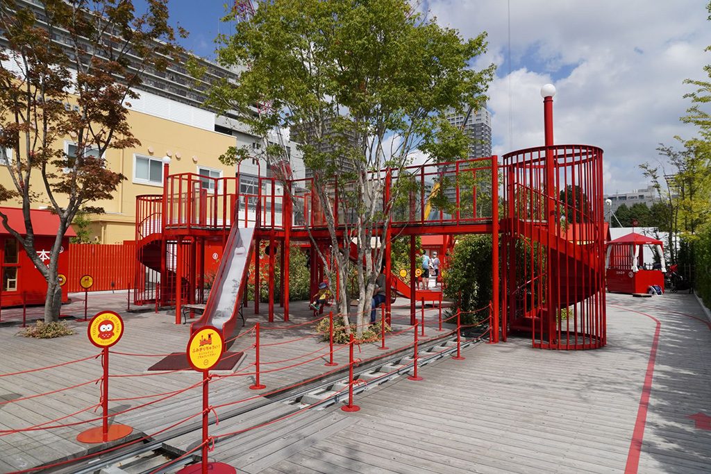 水戸岡鋭治氏デザインの遊具/としまキッズパーク（東京都/豊島区）