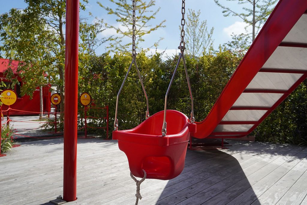 乳児向けのブランコ/としまキッズパーク（東京都/豊島区）