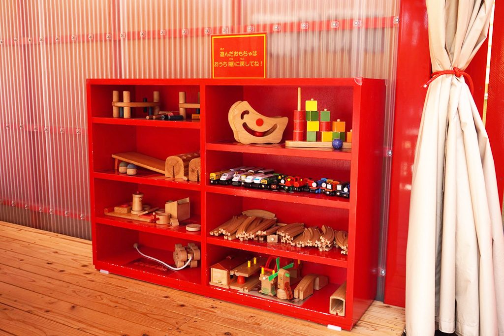 キッズハウスの自由に遊べる木のおもちゃ/としまキッズパーク（東京都/豊島区）