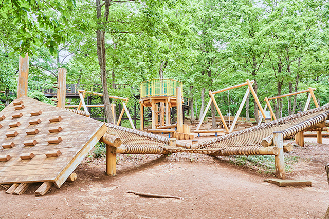 「冒険広場」/野山北・六道山公園(東京都/武蔵村山市)