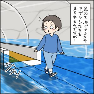 世界初の水上透明チューブで水面ウォーク！｜3歳とおでかけ in 鳥羽水族館①