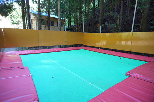 トランポリン/大森リゾートキャンプ場(京都府/京都市)