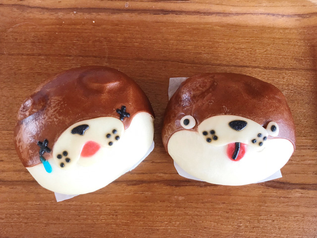「手のりのカワウソまん」（チョコクリーム）／AQUARIUM ✕ ART átoa（兵庫県/神戸市）