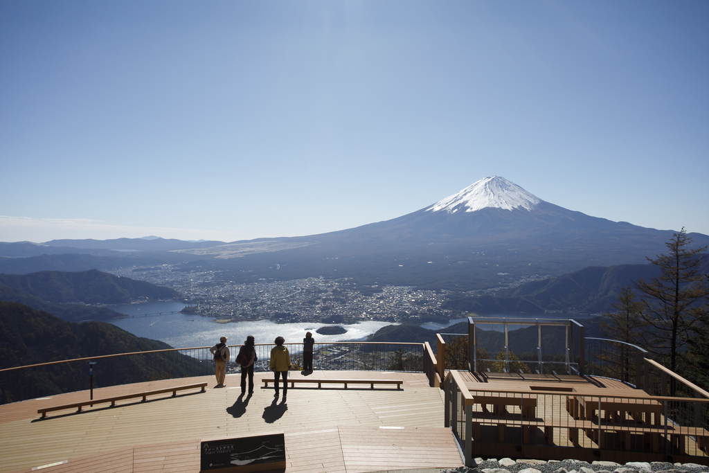 FUJIYAMAツインテラスからの眺め/石和温泉(山梨県/笛吹市)
