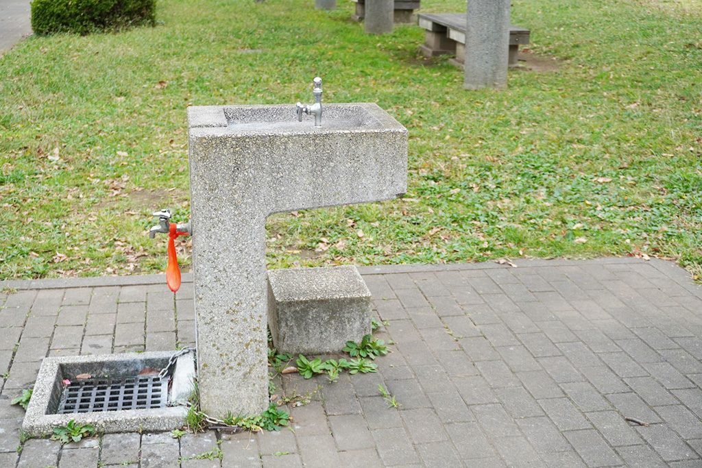 手洗い＆水飲み場/秋葉台公園（神奈川県/藤沢市）