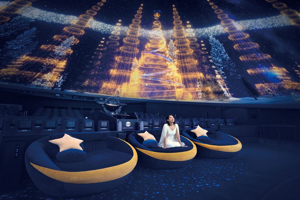 天空イルミネーションドーム(イメージ)/「東京スカイツリータウン®マジカルクリスマス2021」