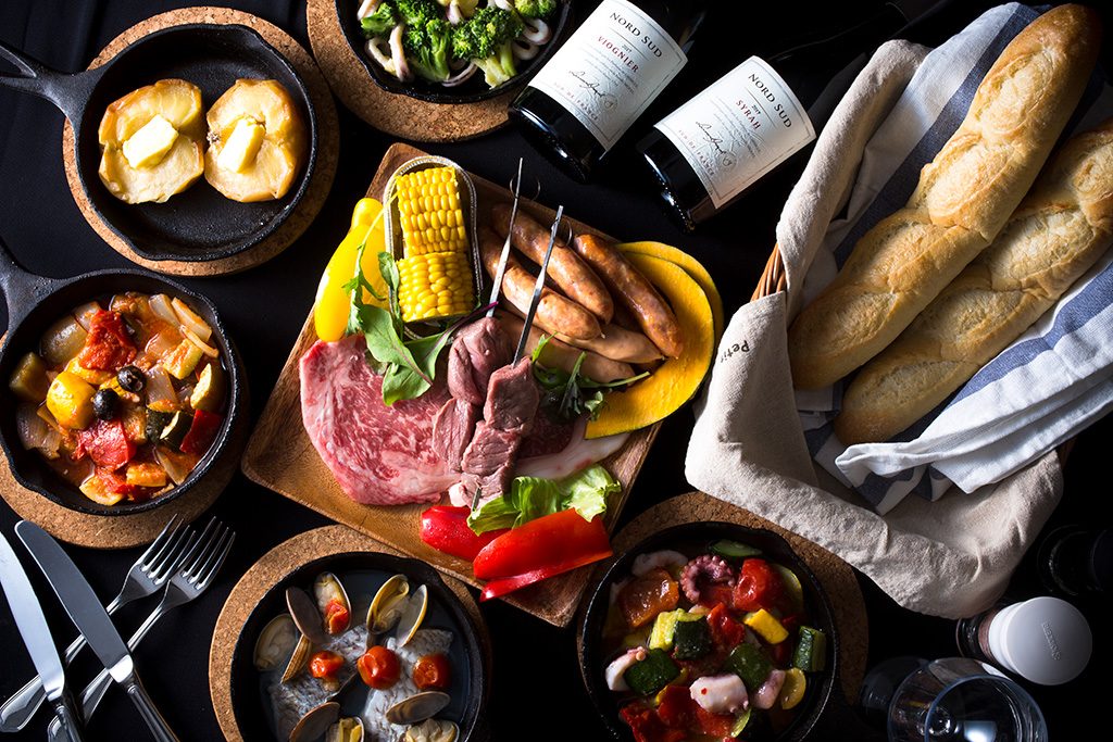 贅沢なグランピングバーベキュー/「グランドーム神戸天空」(兵庫県神戸市)