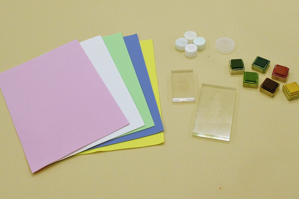 オリジナルスタンプの材料