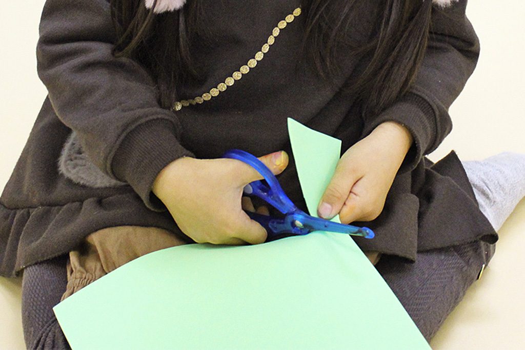 オリジナルスタンプ作りの様子