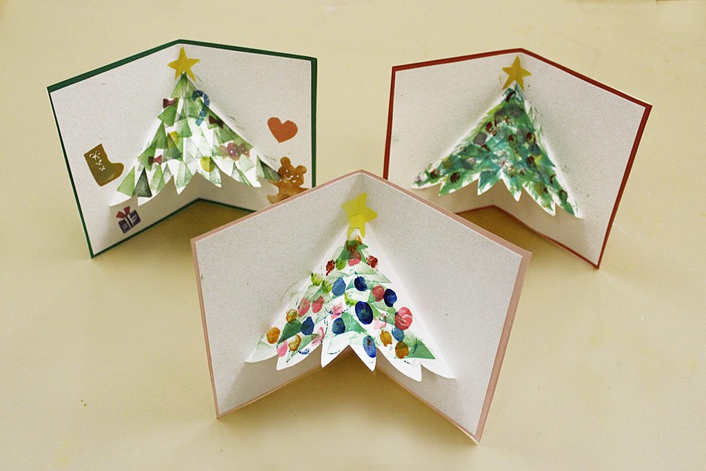 手作りポップアップカード