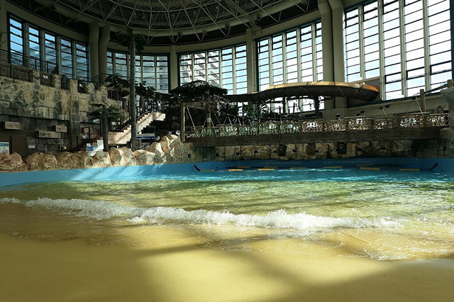 造波プール(1階)/鶴見緑地プール(大阪府/大阪市)