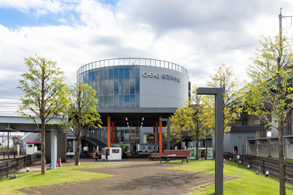 鉄道博物館外観(埼玉県/さいたま市)