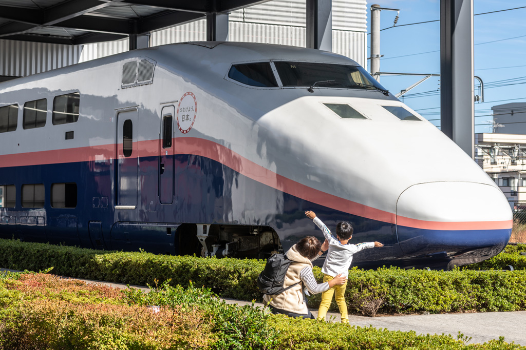 E1系新幹線電車「Max」/鉄道博物館(埼玉県/さいたま市)