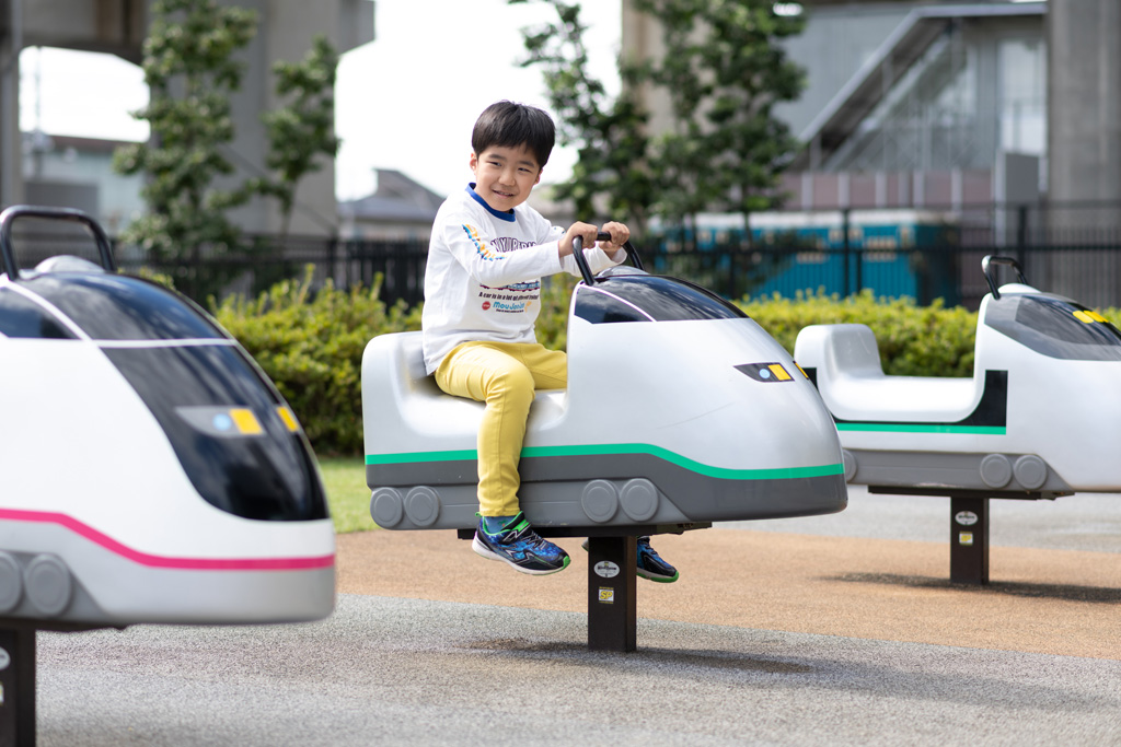 新幹線の遊具もあります/鉄道博物館(埼玉県/さいたま市)