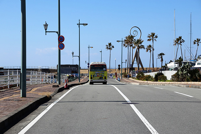 エントランスへの道路/ポルトヨーロッパ(和歌山県/和歌山市)