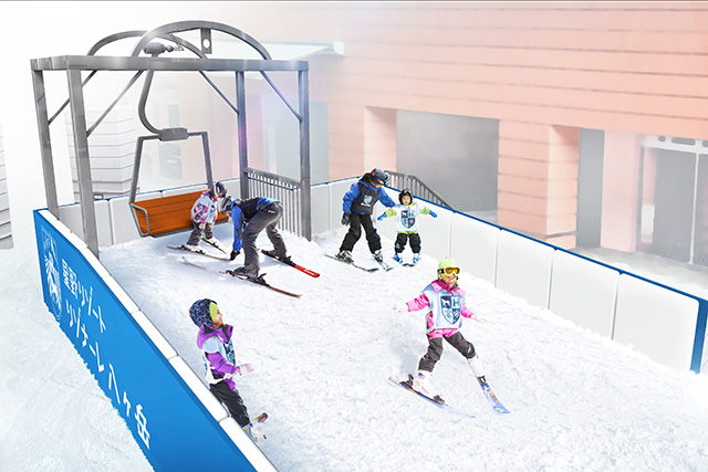 星野リゾート式スキーレッスン「雪ッズ70(セブンティ)」