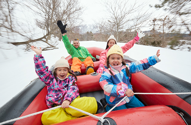 スノーラフティング(星野リゾート アルツ磐梯)