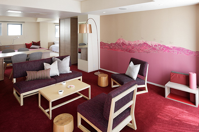 客室一例/「星野リゾート リゾナーレ八ヶ岳」