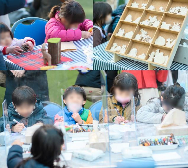 「クリスマスワークショップ」の様子/東京ドームシティ（東京都/文京区）