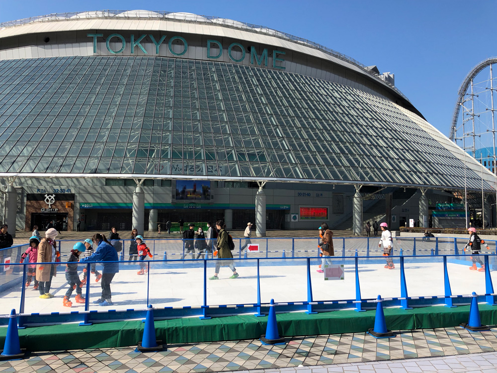 「スケートガーデンsupported by コカ･コーラ ボトラーズジャパン(株)」/東京ドームシティ（東京都/文京区）