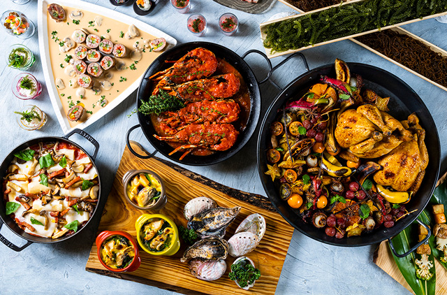 ディナーブッフェの一例/ルネッサン スリゾート オキナワ(沖縄県/恩納村)