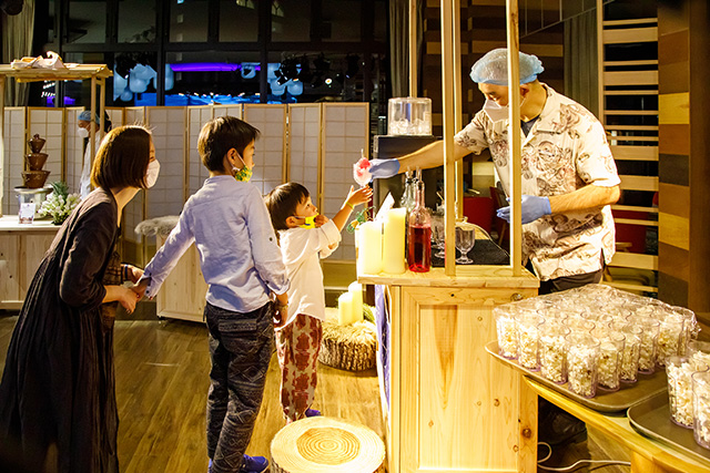 イベントに参加する様子/クラブメッド・北海道 トマム（北海道/占冠村）