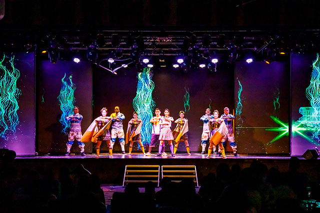 「UNKAI」で行われるショー/クラブメッド・北海道 トマム（北海道/占冠村）