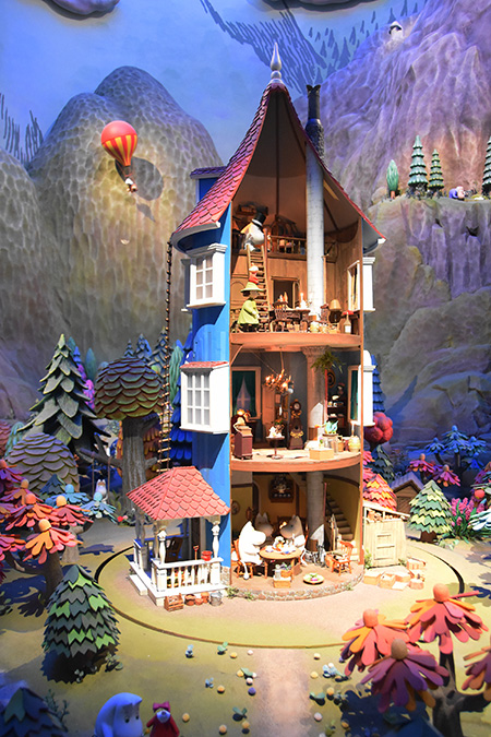 ジオラマのムーミン屋敷/ムーミンバレーパーク（埼玉県/飯能市）