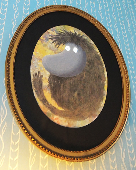 ムーミン屋敷2階にある絵/ムーミンバレーパーク（埼玉県/飯能市）