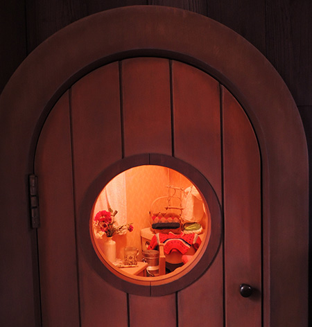 ムーミン屋敷3階、小さなリトルミイの部屋/ムーミンバレーパーク（埼玉県/飯能市）