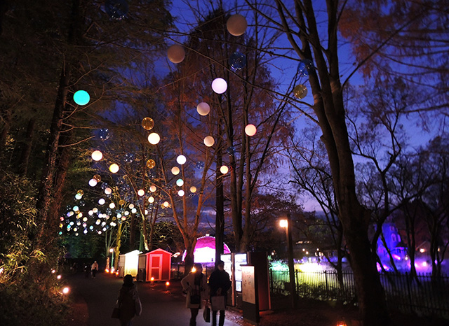 冬のイベント「Winter Festival」の様子/ムーミンバレーパーク（埼玉県/飯能市）