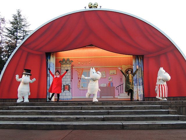 「エンマの劇場」でのショーの様子/ムーミンバレーパーク（埼玉県/飯能市）