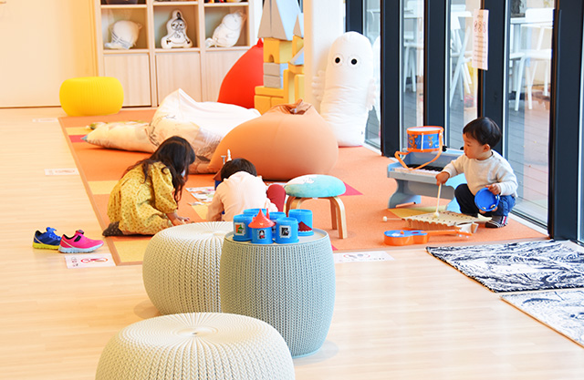 「コケムス」の2階にあるキッズスペース/ムーミンバレーパーク（埼玉県/飯能市）