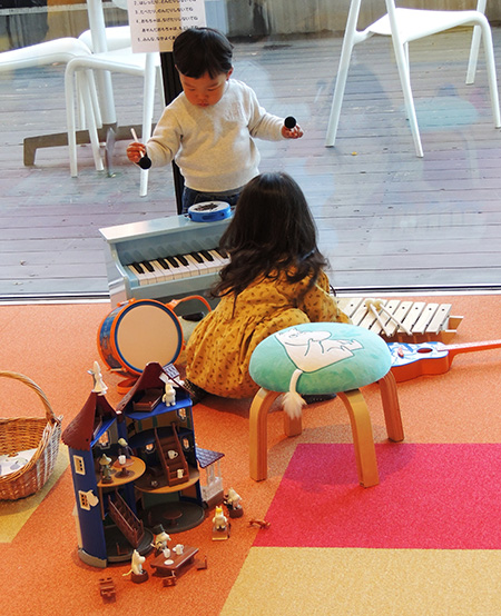 「コケムス」の2階にあるキッズスペース/ムーミンバレーパーク（埼玉県/飯能市）