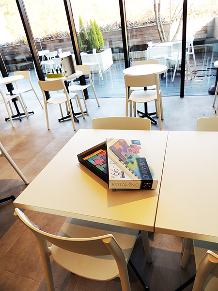 ライブラリー カフェ店内にあるボードゲーム/ムーミンバレーパーク（埼玉県/飯能市）