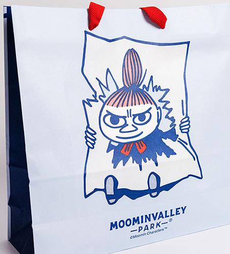 ショッピングバッグ、何度でもショッパー300円/ムーミンバレーパーク（埼玉県/飯能市）