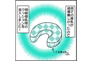 #43 入院中あって良かったもの1位！双子の同時授乳専用クッション[双子妊娠漫画]