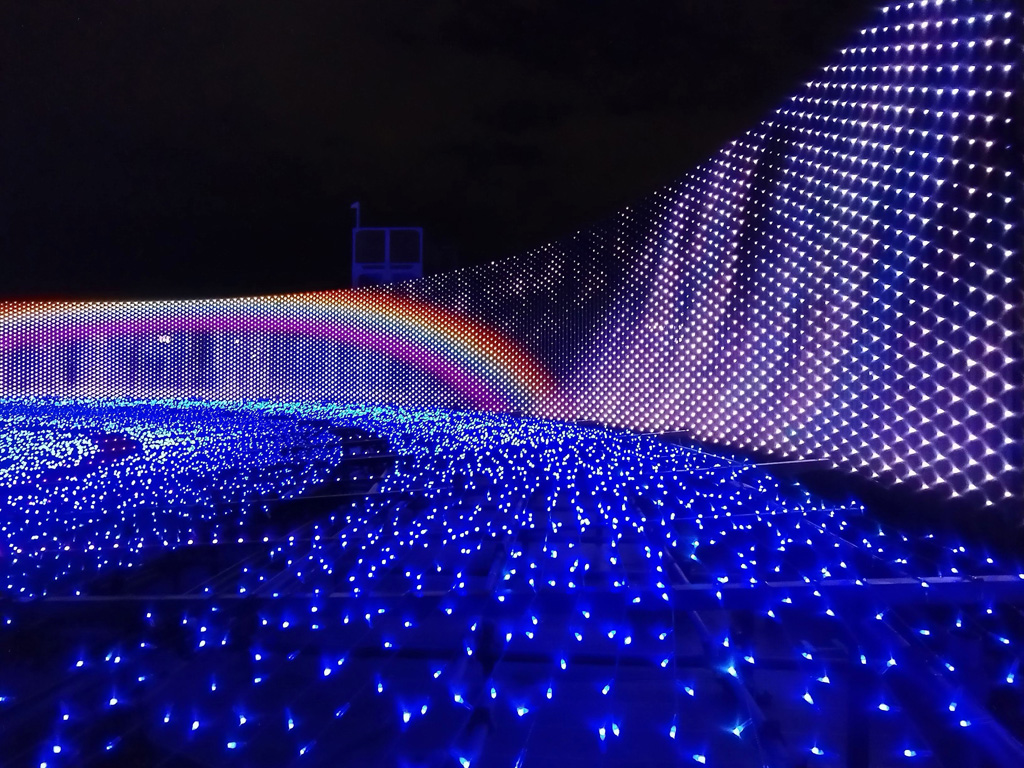 光彩の大滝/東京メガイルミ(東京都/品川区)