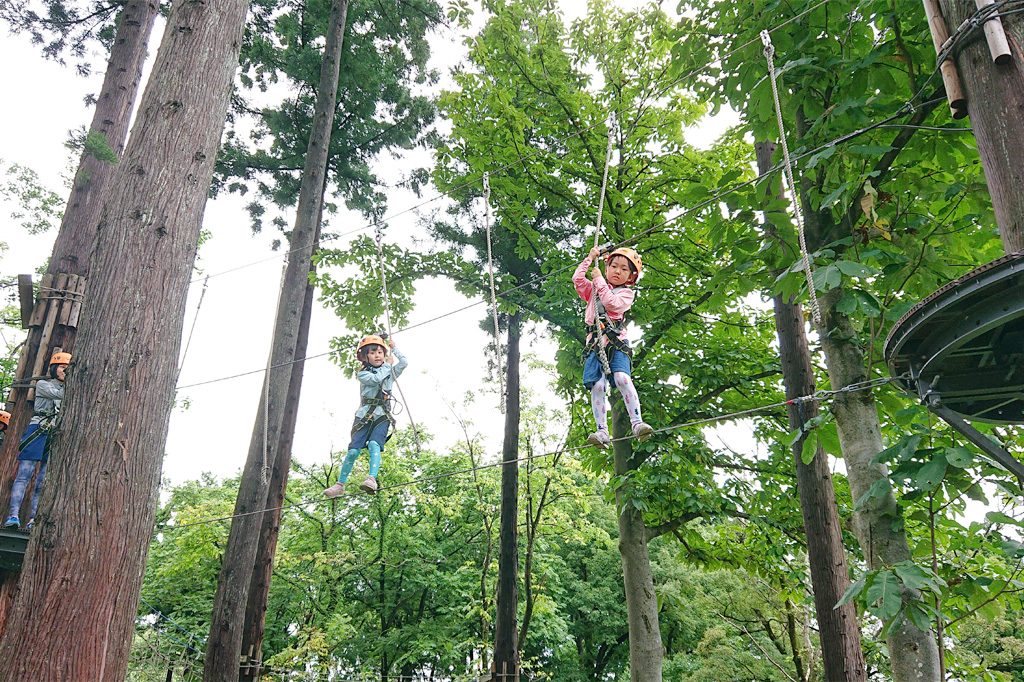 ツリーアドベンチャー／ロッテアライリゾート（新潟県妙高市）
