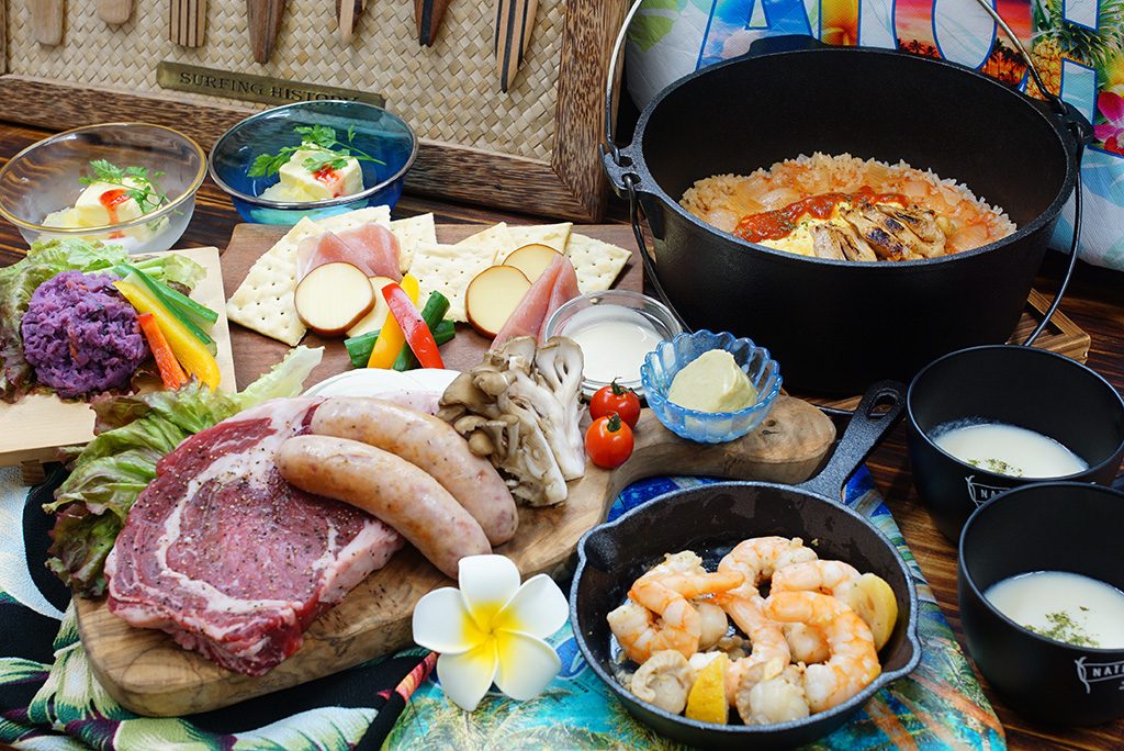 豪華ディナーコース/マヒナ・グランピング・スパ・ヴィレッジ（静岡県／東伊豆町）