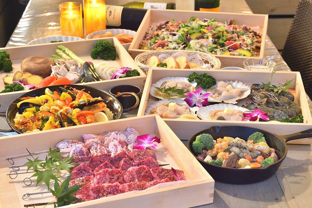 ボリューム満点のバーベキュー/Haga Farm&Glamping（栃木県／芳賀町）